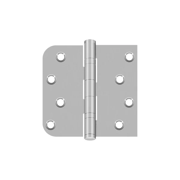 4" Square x 5/8"R Stainless Steel Ball Bearing Door Hinges