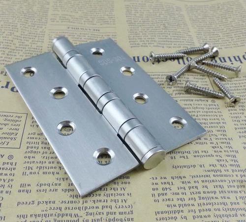 3“ x 4” Stainless Steel Ball Bearing Door Hinges - 3Pack photo review