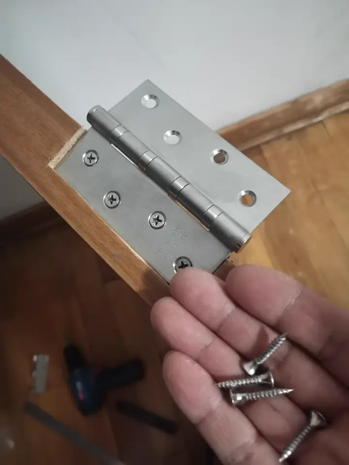 3“ x 4” Stainless Steel Ball Bearing Door Hinges - 3Pack photo review