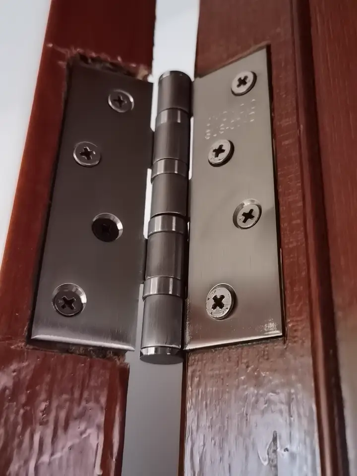 3“ x 4” Stainless Steel Ball Bearing Door Hinges - 3Pack photo review