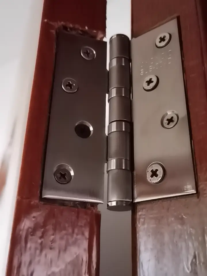 3“ x 4” Stainless Steel Ball Bearing Door Hinges - 3Pack photo review