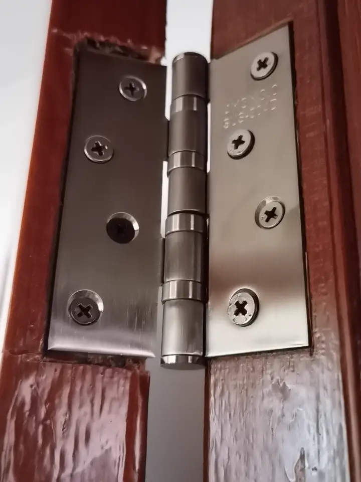 3“ x 4” Stainless Steel Ball Bearing Door Hinges - 3Pack photo review