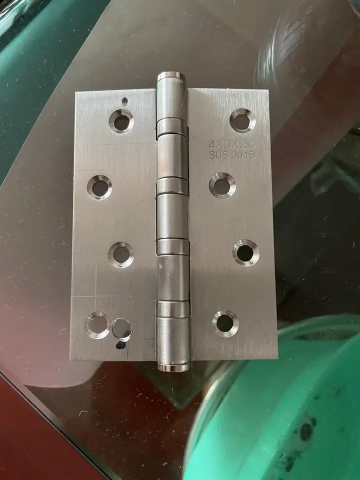 3“ x 4” Stainless Steel Ball Bearing Door Hinges - 3Pack photo review