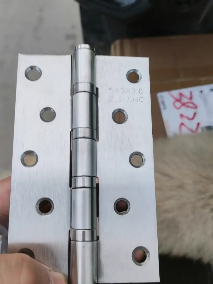 3“ x 4” Stainless Steel Ball Bearing Door Hinges - 3Pack photo review