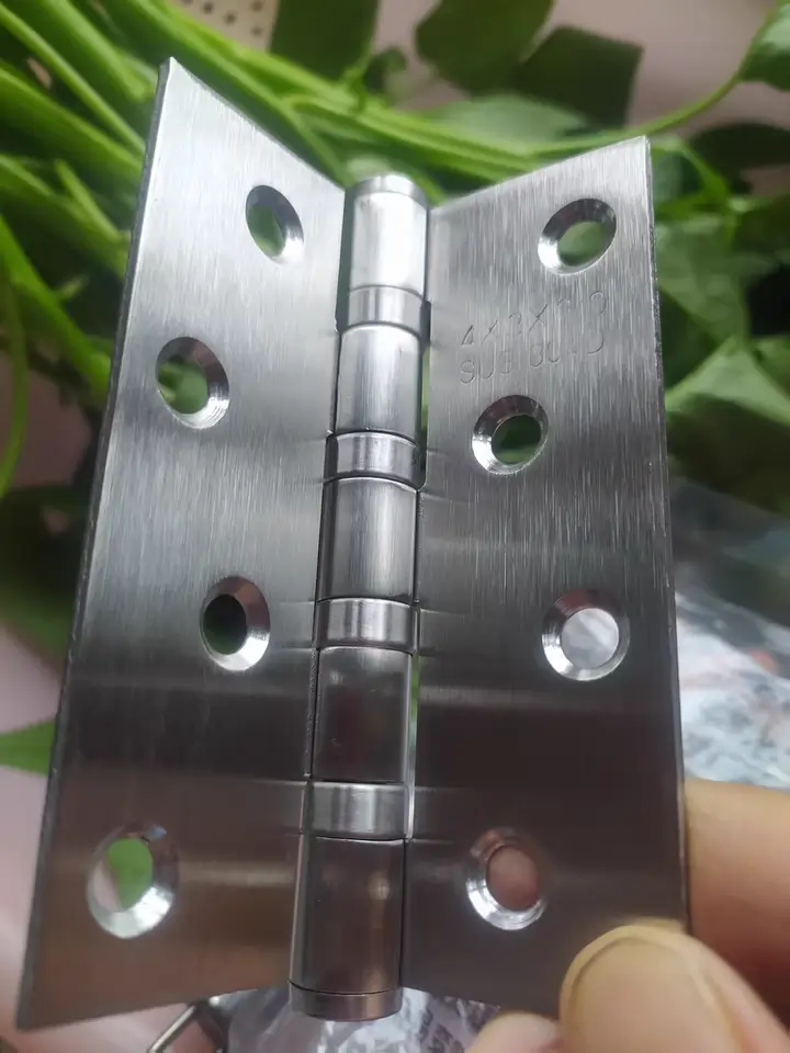 3“ x 4” Stainless Steel Ball Bearing Door Hinges - 3Pack photo review