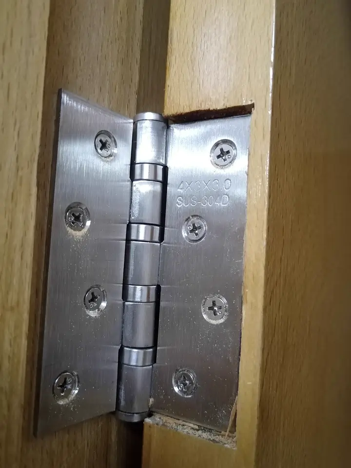 3“ x 4” Stainless Steel Ball Bearing Door Hinges - 3Pack photo review