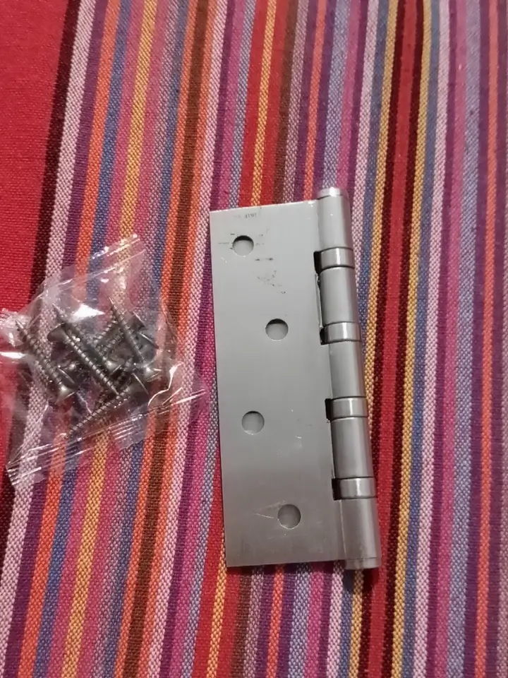 3“ x 4” Stainless Steel Ball Bearing Door Hinges - 3Pack photo review