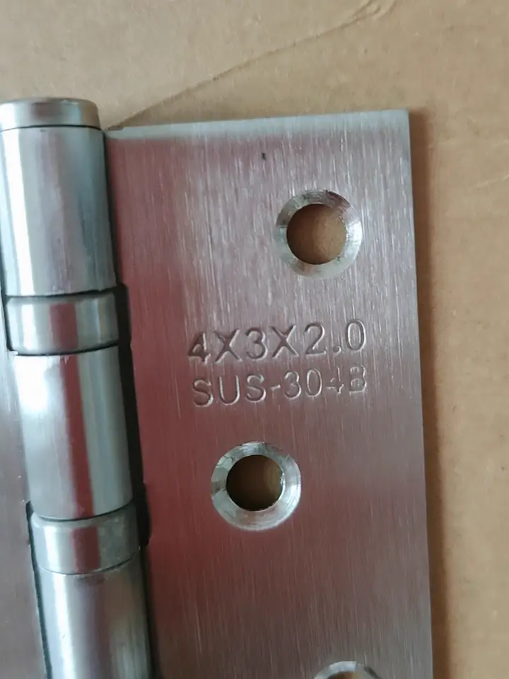 3“ x 4” Stainless Steel Ball Bearing Door Hinges - 3Pack photo review
