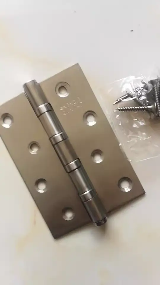 3“ x 4” Stainless Steel Ball Bearing Door Hinges - 3Pack photo review