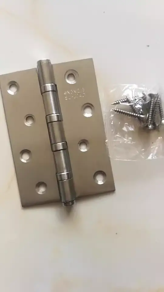 3“ x 4” Stainless Steel Ball Bearing Door Hinges - 3Pack photo review