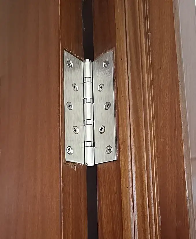 3“ x 4” Stainless Steel Ball Bearing Door Hinges - 3Pack photo review