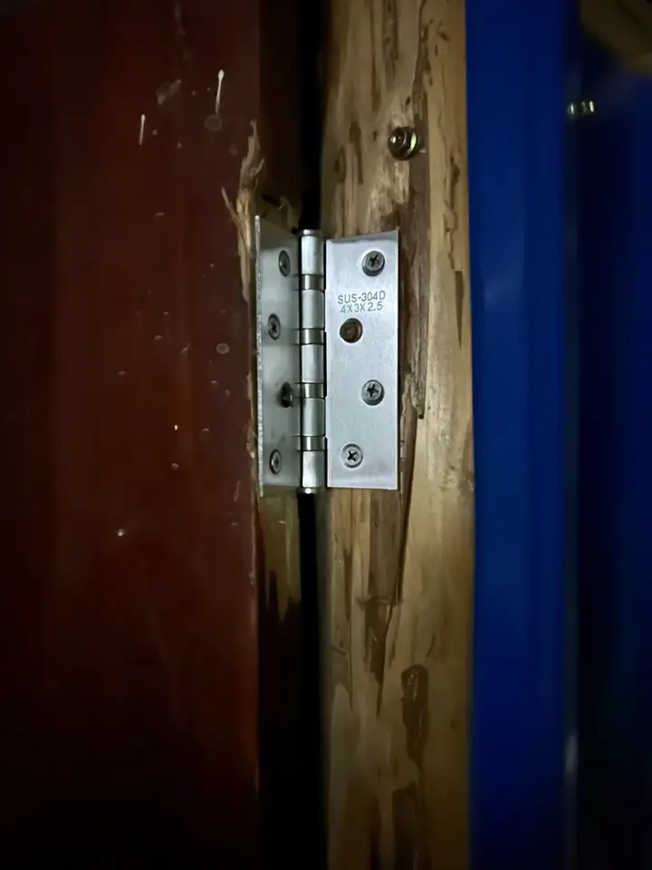 3“ x 4” Stainless Steel Ball Bearing Door Hinges - 3Pack photo review