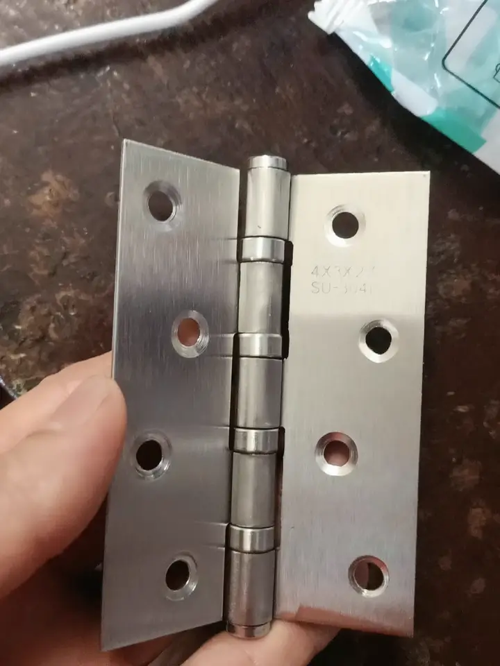 3“ x 4” Stainless Steel Ball Bearing Door Hinges - 3Pack photo review