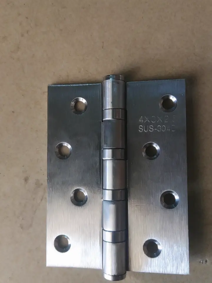 3“ x 4” Stainless Steel Ball Bearing Door Hinges - 3Pack photo review