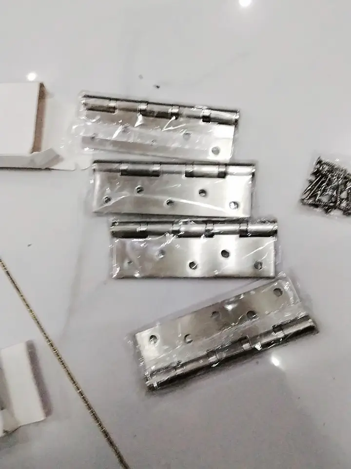 3“ x 4” Stainless Steel Ball Bearing Door Hinges - 3Pack photo review