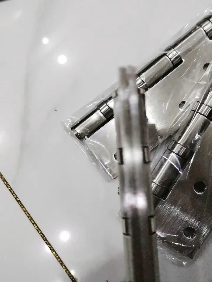 3“ x 4” Stainless Steel Ball Bearing Door Hinges - 3Pack photo review