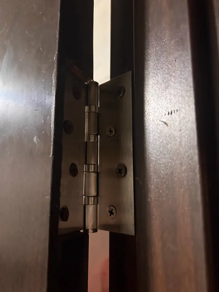 3“ x 4” Stainless Steel Ball Bearing Door Hinges - 3Pack photo review