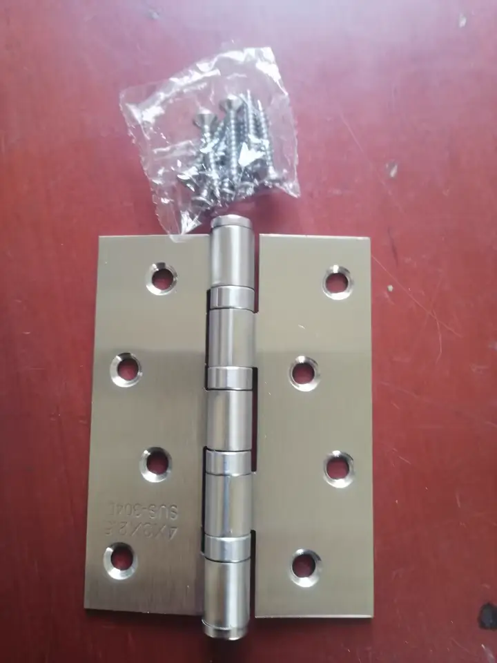 3“ x 4” Stainless Steel Ball Bearing Door Hinges - 3Pack photo review