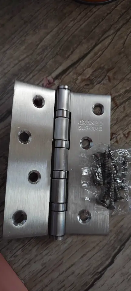3“ x 4” Stainless Steel Ball Bearing Door Hinges - 3Pack photo review