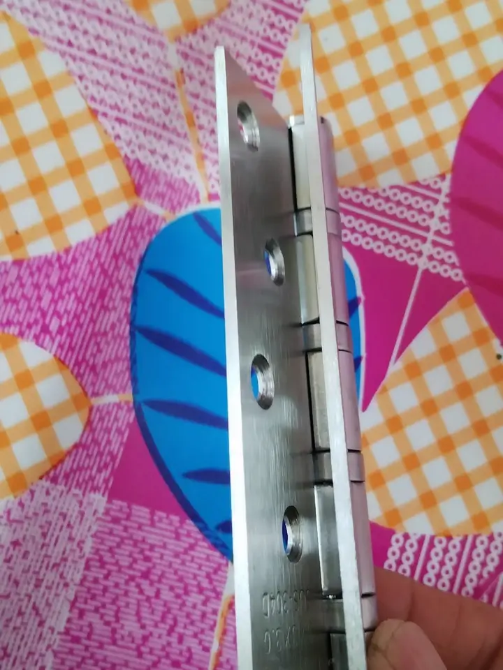 3“ x 4” Stainless Steel Ball Bearing Door Hinges - 3Pack photo review