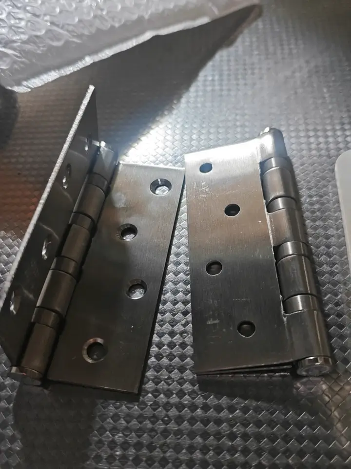 3“ x 4” Stainless Steel Ball Bearing Door Hinges - 3Pack photo review