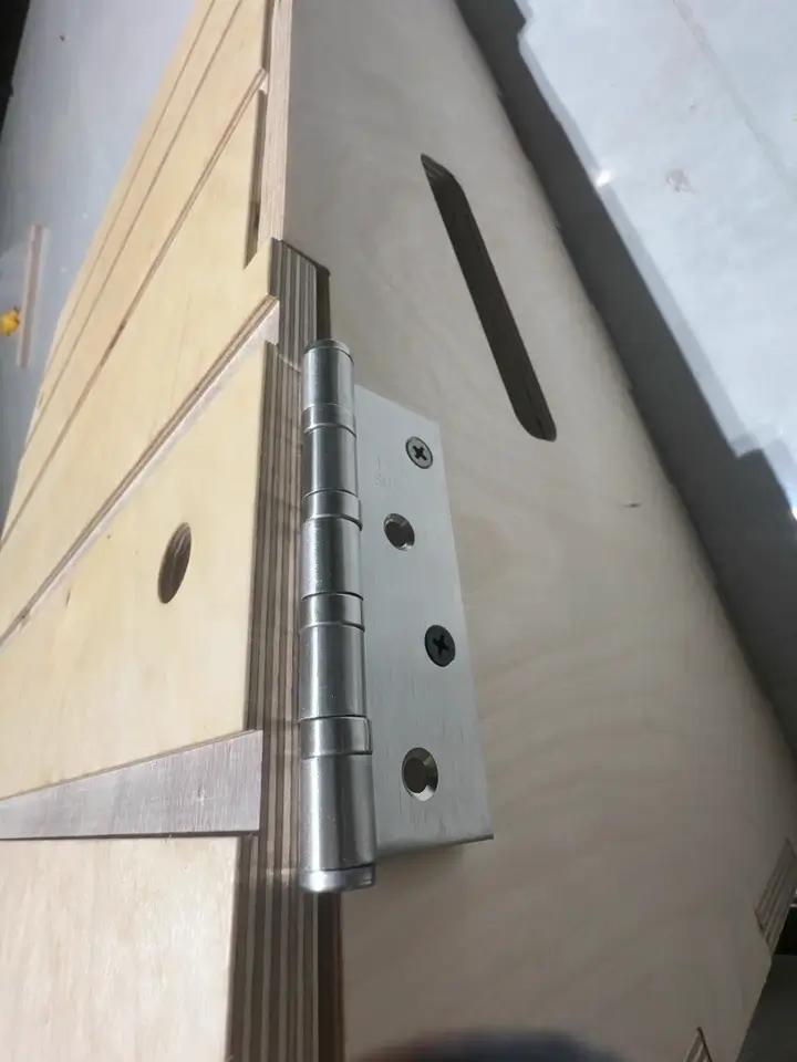 3“ x 4” Stainless Steel Ball Bearing Door Hinges - 3Pack photo review