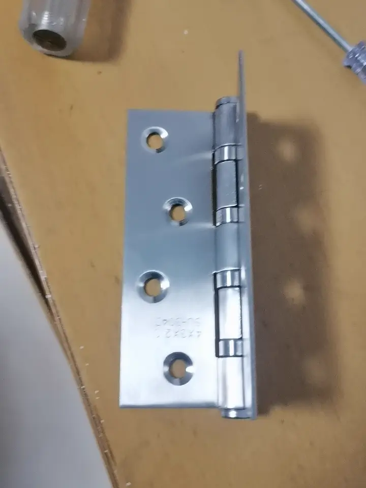 3“ x 4” Stainless Steel Ball Bearing Door Hinges - 3Pack photo review