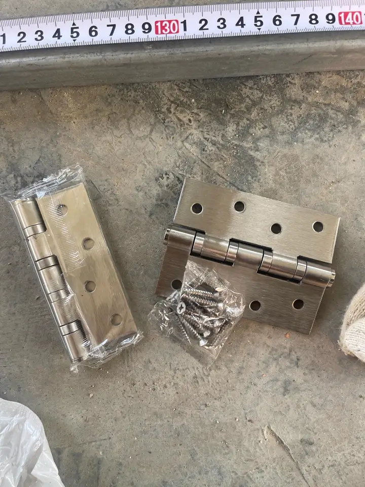 3“ x 4” Stainless Steel Ball Bearing Door Hinges - 3Pack photo review