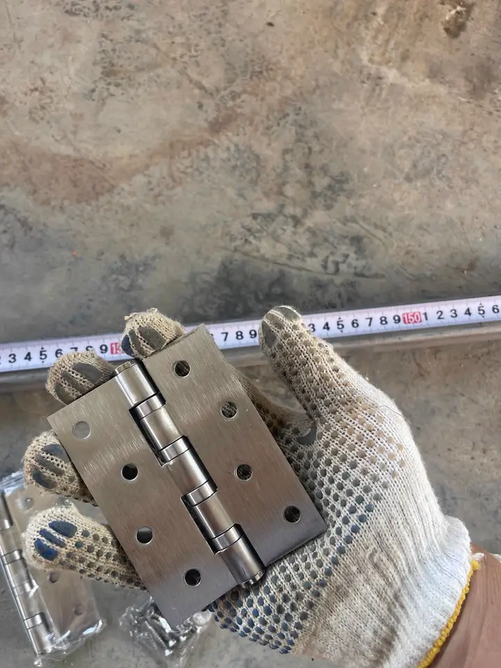 3“ x 4” Stainless Steel Ball Bearing Door Hinges - 3Pack photo review