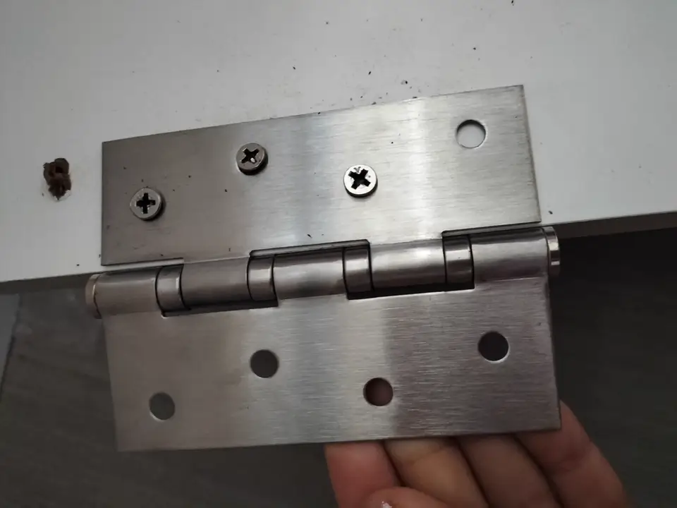 3“ x 4” Stainless Steel Ball Bearing Door Hinges - 3Pack photo review