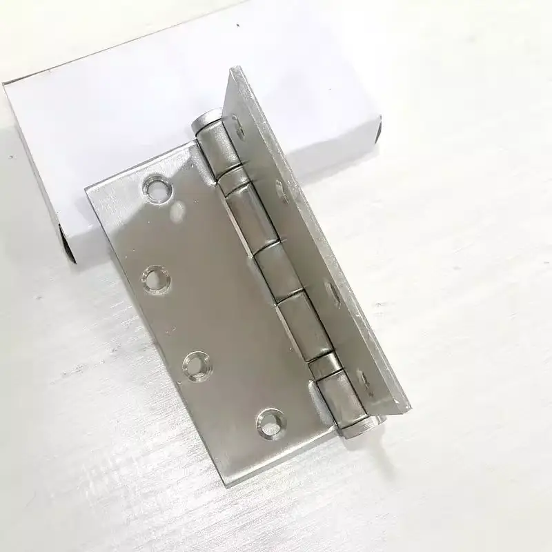4.5" Stainless Steel Ball Bearing Door Hinges - 2Pack photo review