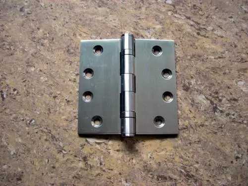 4.5" Stainless Steel Ball Bearing Door Hinges - 2Pack photo review