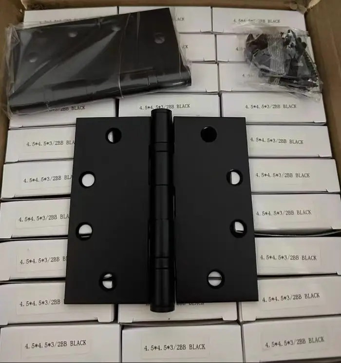 4.5" Stainless Steel Ball Bearing Door Hinges - 2Pack photo review