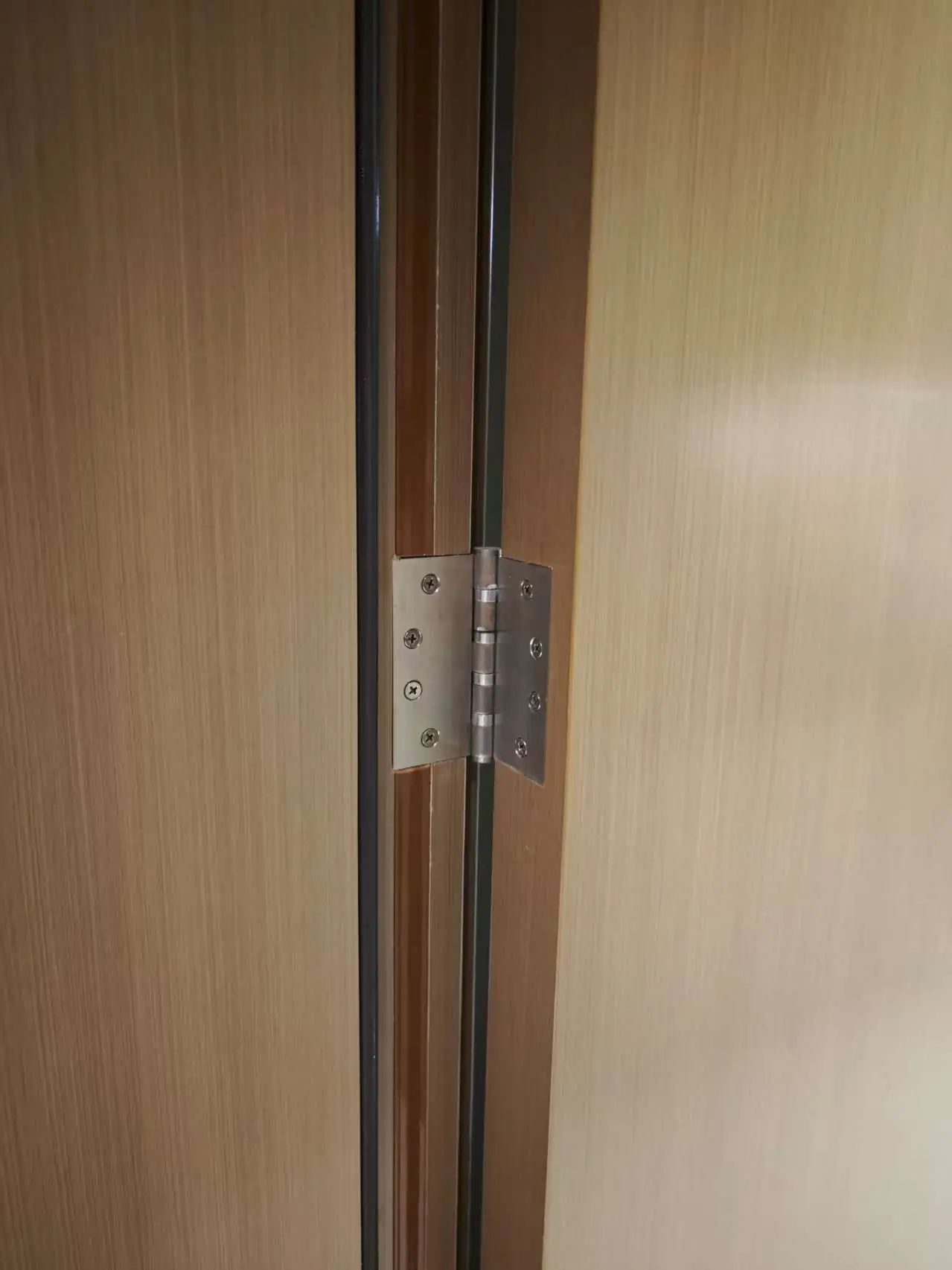 4.5" Stainless Steel Ball Bearing Door Hinges - 2Pack photo review