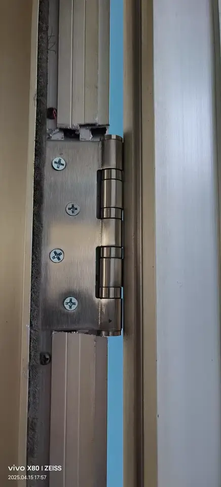 4" Square Stainless Steel Door Hinges with Ball Bearing photo review