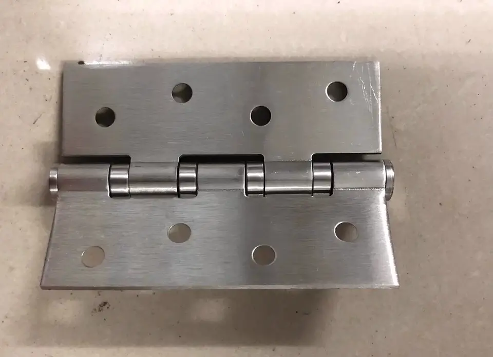 4" Square Stainless Steel Door Hinges with Ball Bearing photo review