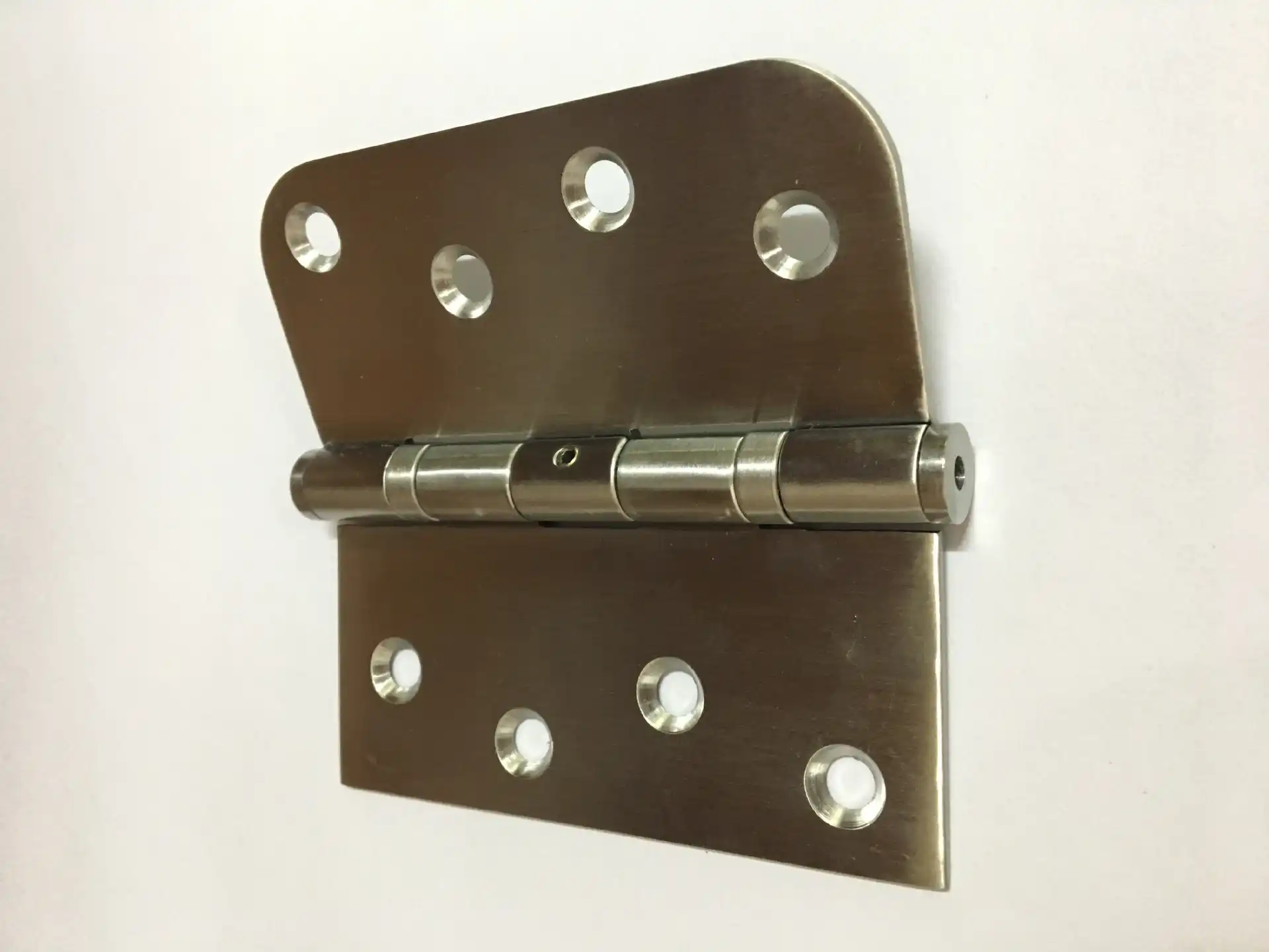 4" Square x 5/8"R Stainless Steel Ball Bearing Door Hinges - 3Pack photo review