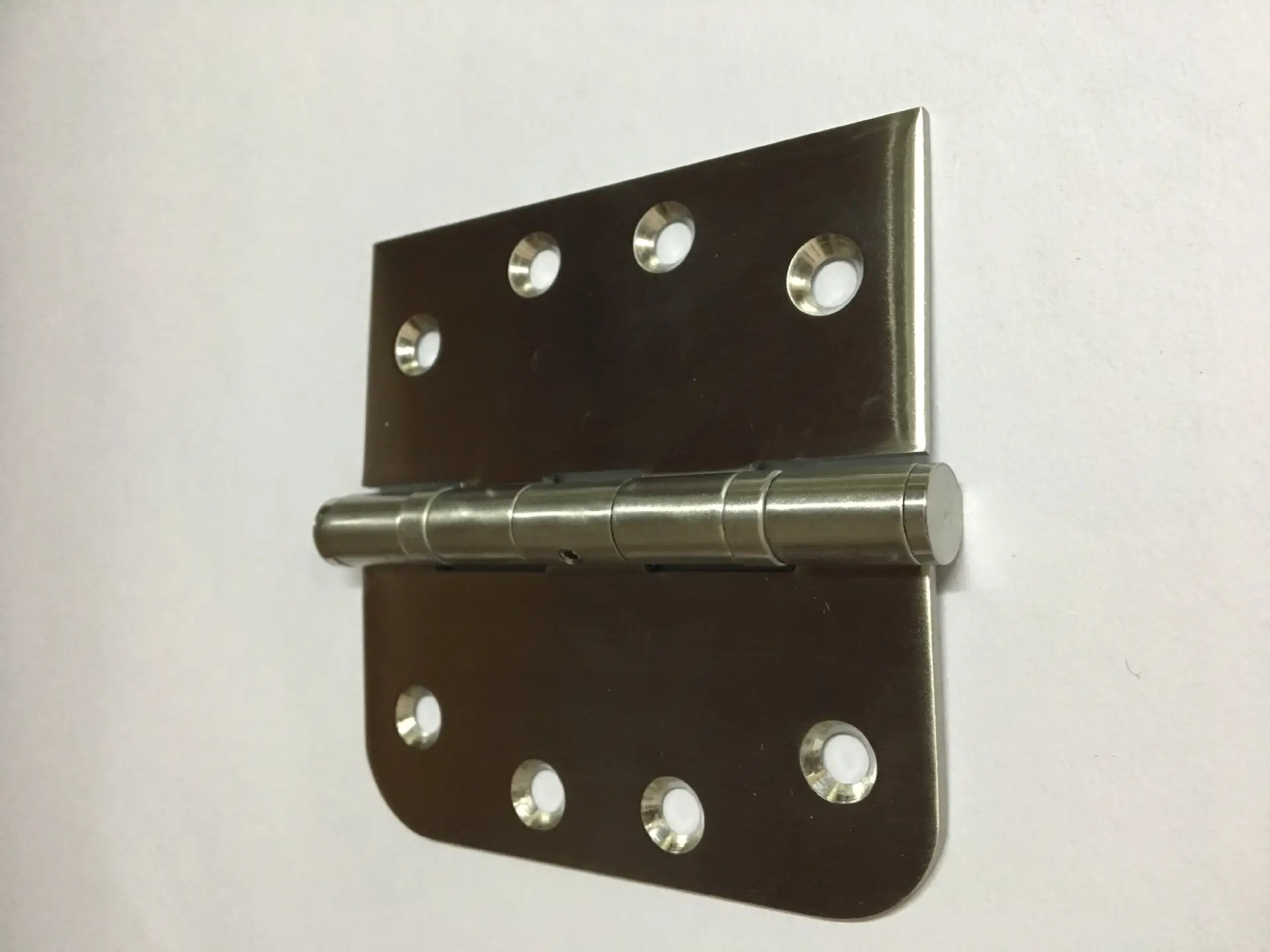 4" Square x 5/8"R Stainless Steel Ball Bearing Door Hinges - 3Pack photo review