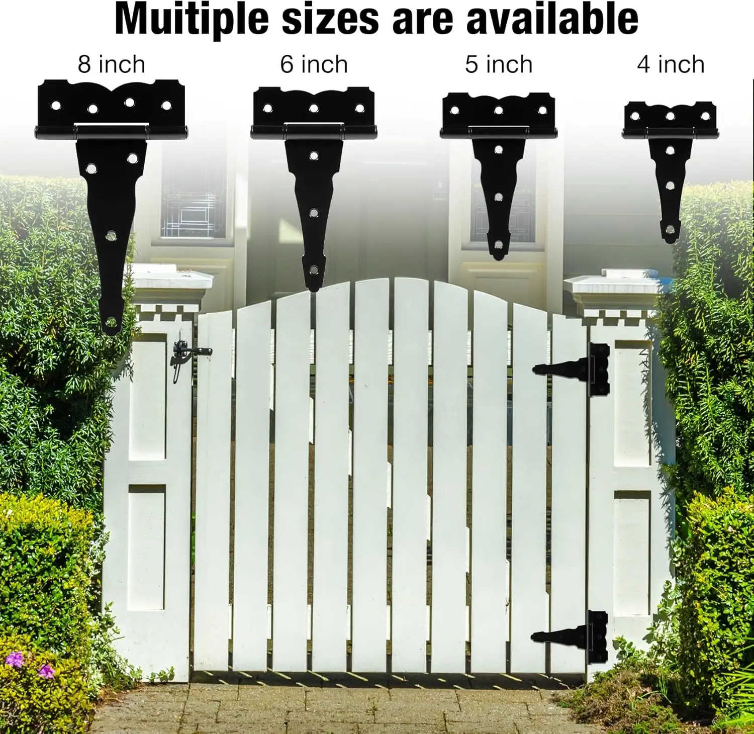 5 Inch Heavy Duty Decorative T Hinges Multiple sizes
